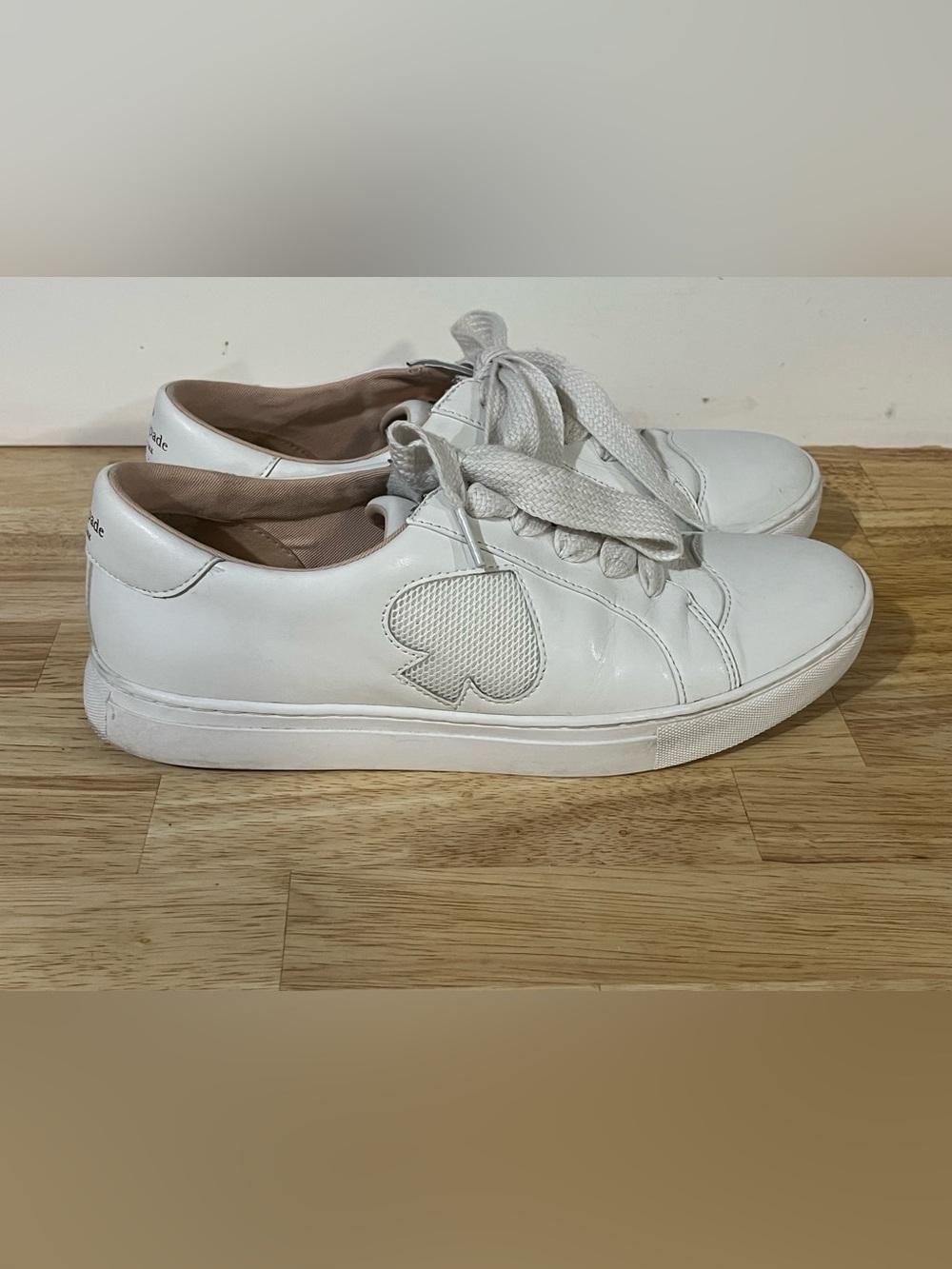 Kate Spade Fez Leather Sneakers - Picture 3 of 7